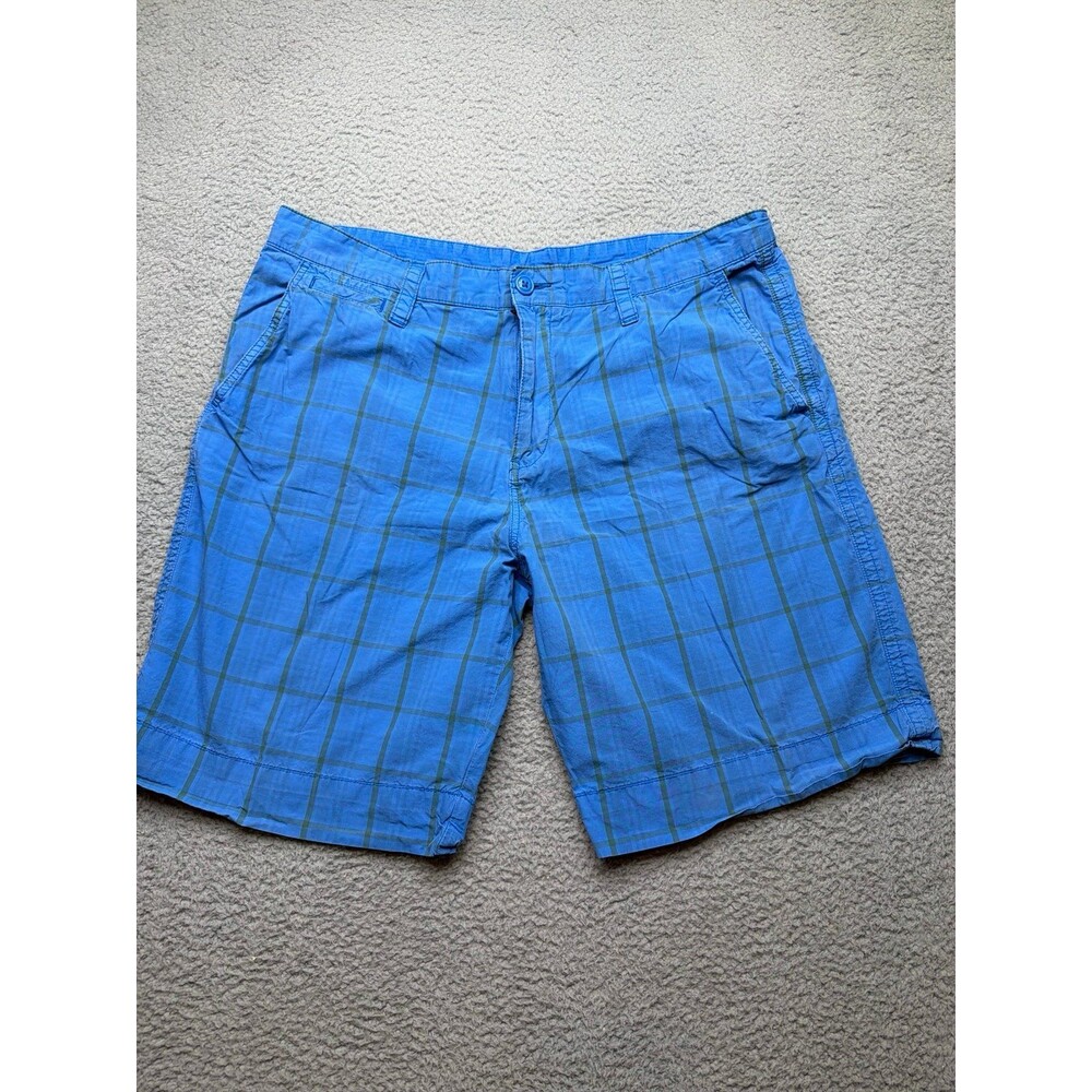 Lacoste plaid shorts sz 36